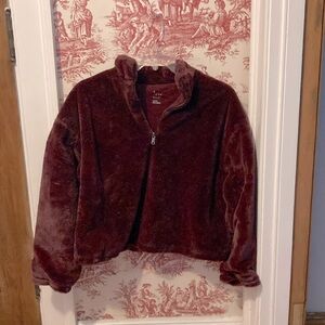 Purple Fuzzy Pullover